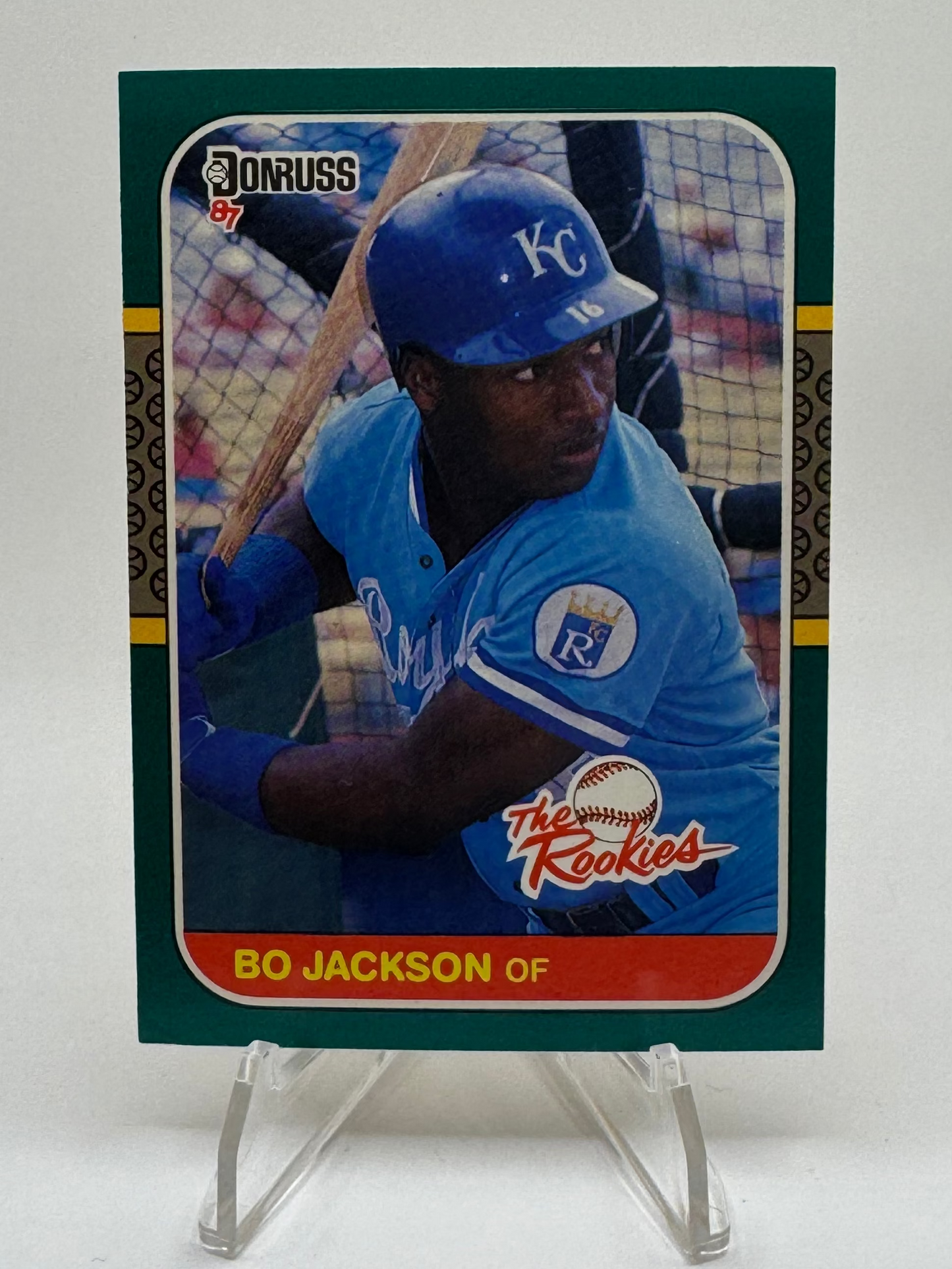 1987 Donruss The Rookies #14 Bo Jackson Rookie RC